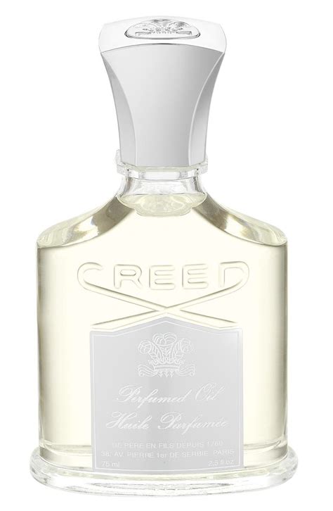 creed perfume white bottle